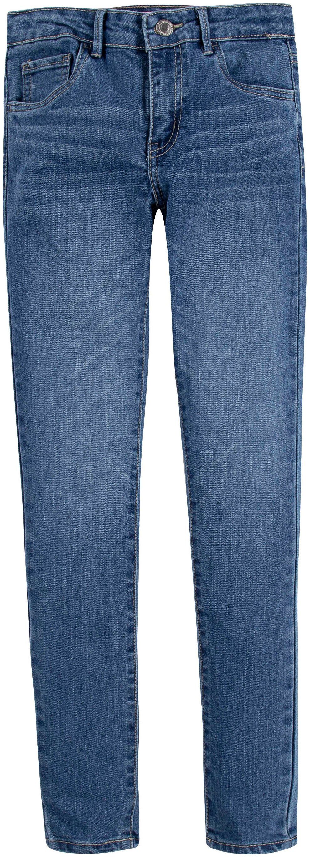 used Stretch-Jeans GIRLS FIT for Levi's® SUPER Kids 710™ blue mid JEANS SKINNY