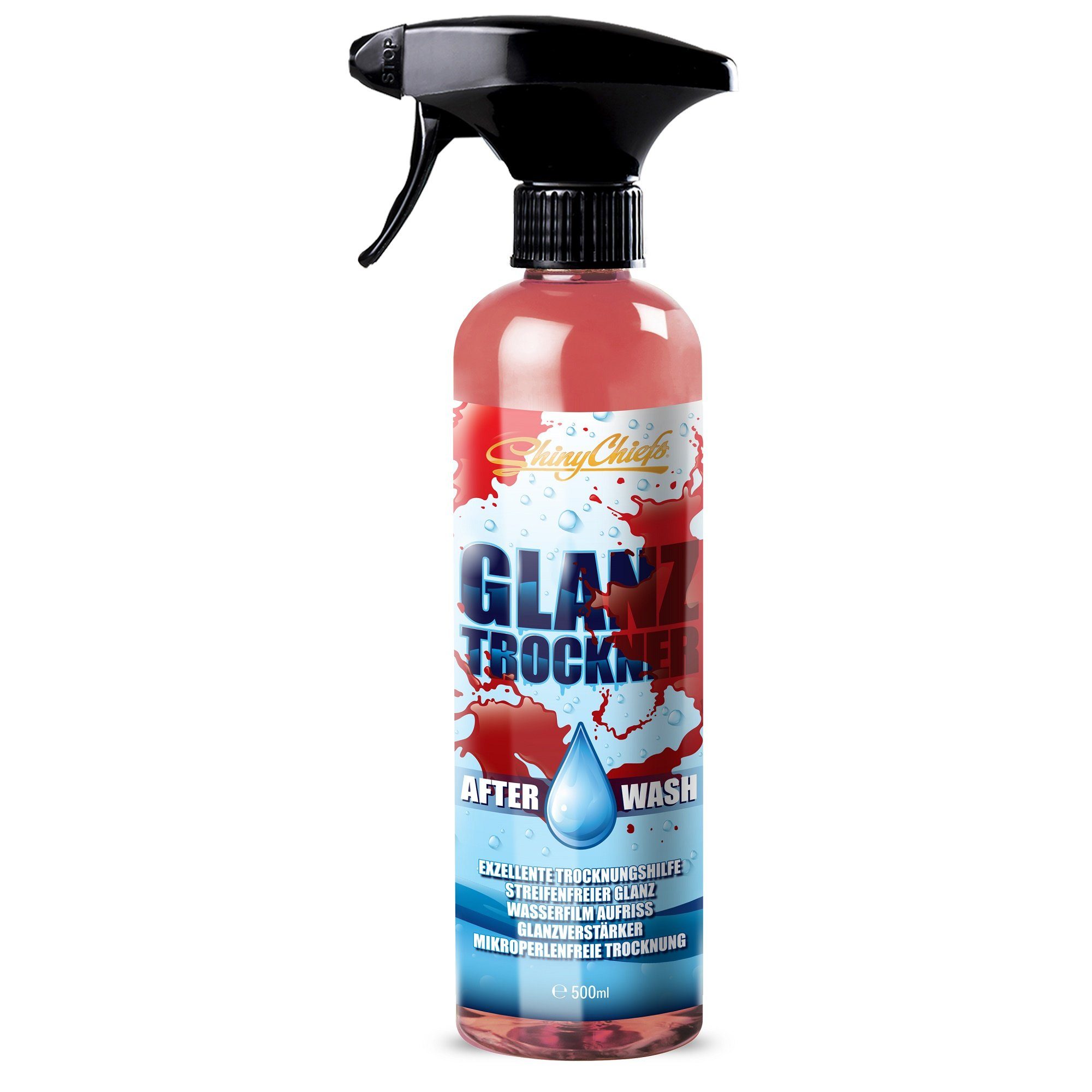 ShinyChiefs GLANZTROCKNER streifenfreier und langanhaltender Glanz 500ml Autopolitur (1 St)