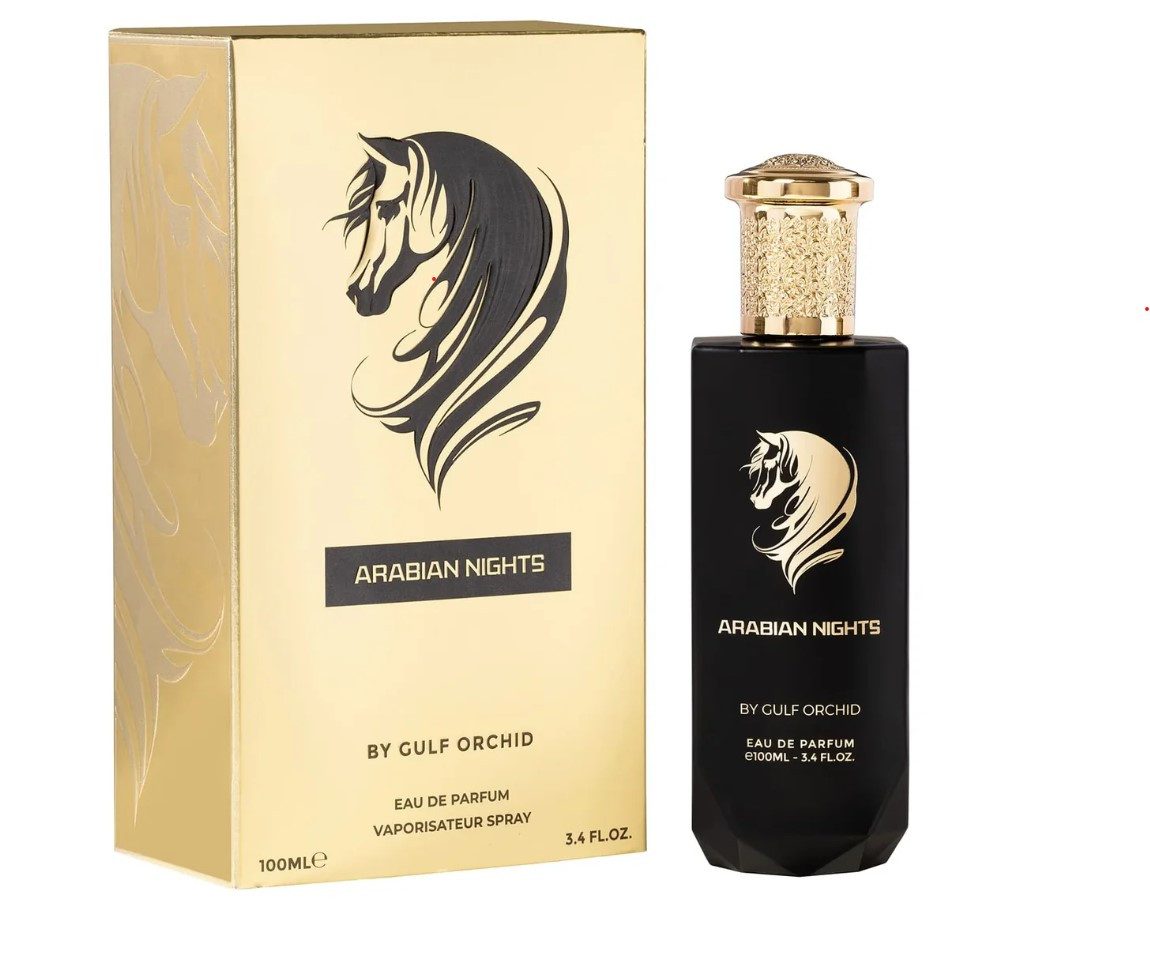 Gulf Orchid Eau de Parfum Arabian Nights, Luxuriöses orientalisch-blumiges Unisex Eau de Parfum 2025