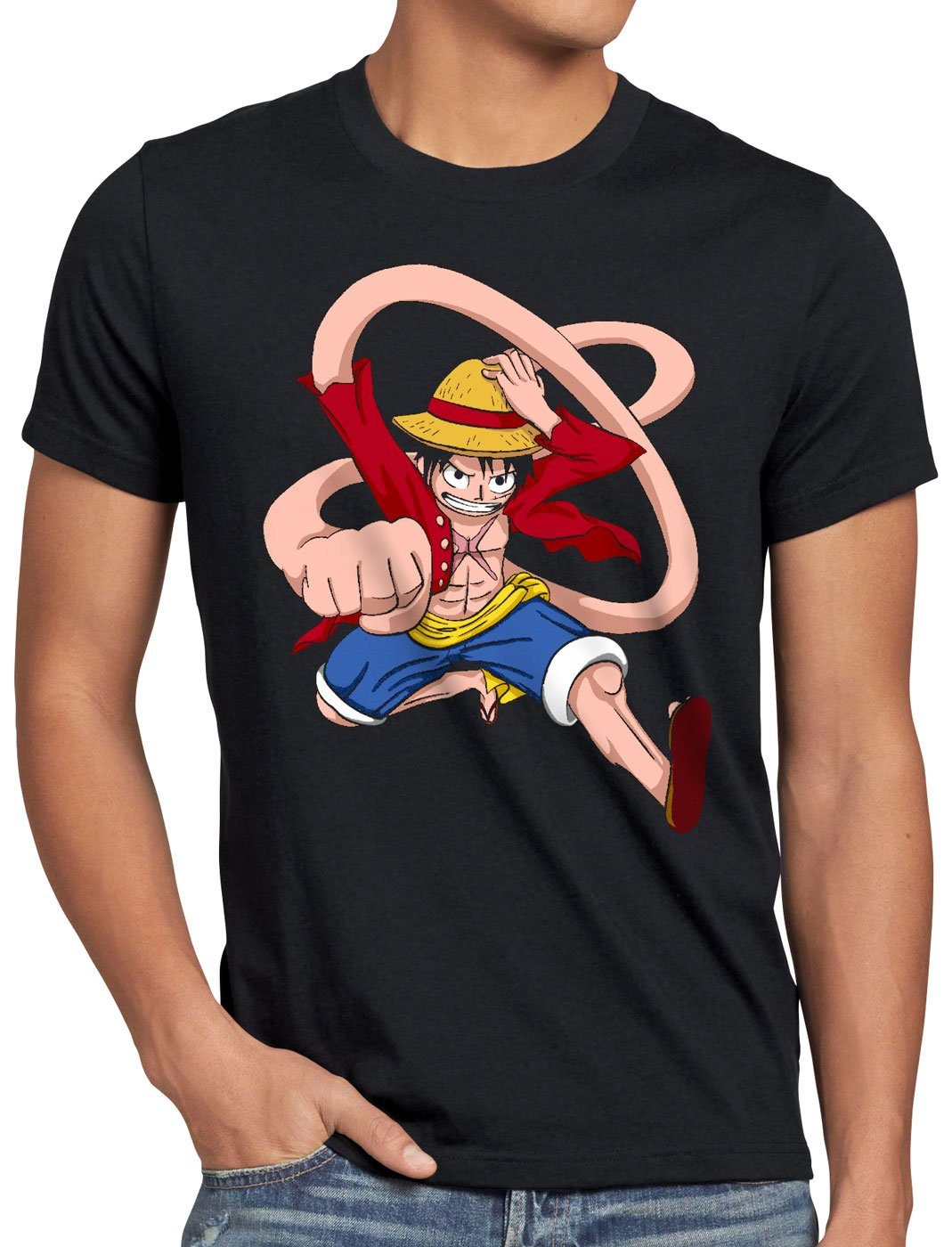 style3 T-Shirt Ruffy Arm Stretch one günstig online kaufen