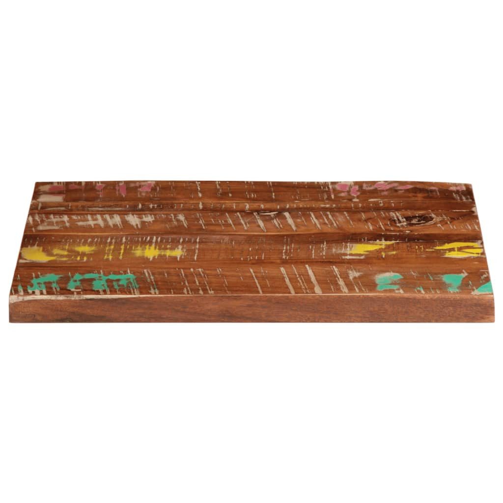 vidaXL Tischplatte 60 x 50 cm Tischplatte 60x50x2,5 cm Rechteckig Altholz Massiv