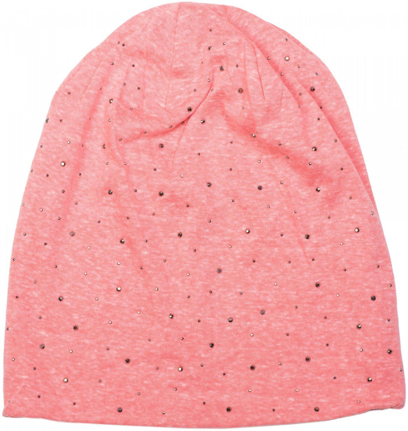 styleBREAKER Beanie Beanie mit Strass Nieten Applikation (1-St) günstig online kaufen