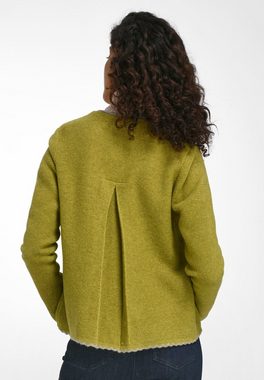 Peter Hahn Strickjacke New Wool Ton-in-Ton-Nähte