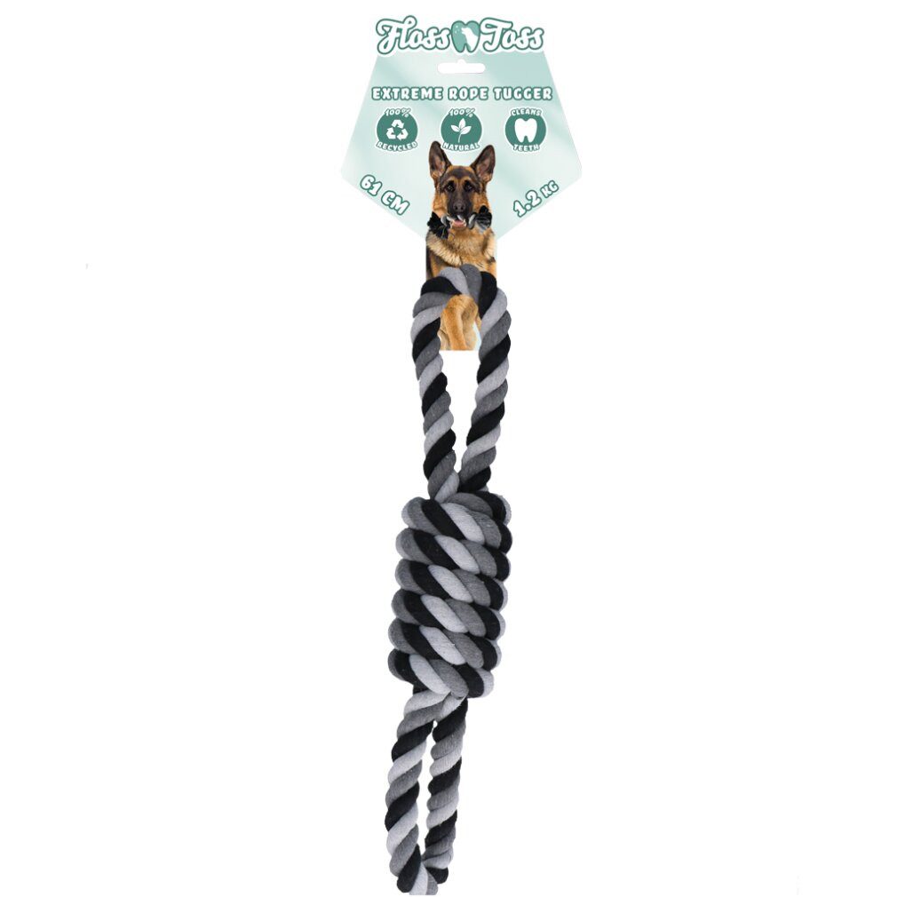 Floss Boss Tiertaue Floss Toss Extreme Rope tugger 61cm