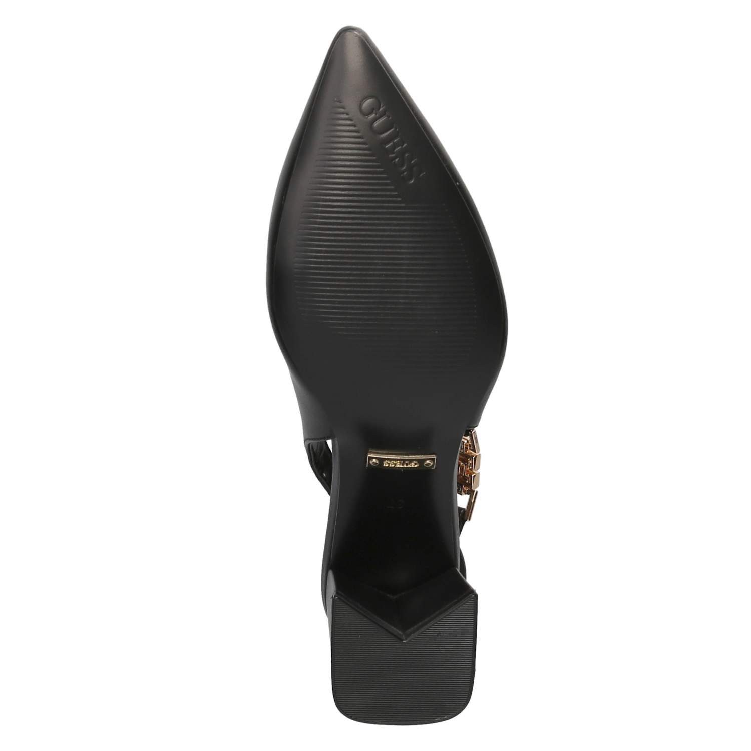Guess Guess FLPZA3LEA05BLACK Damen Glattleder schwarz Slingpumps