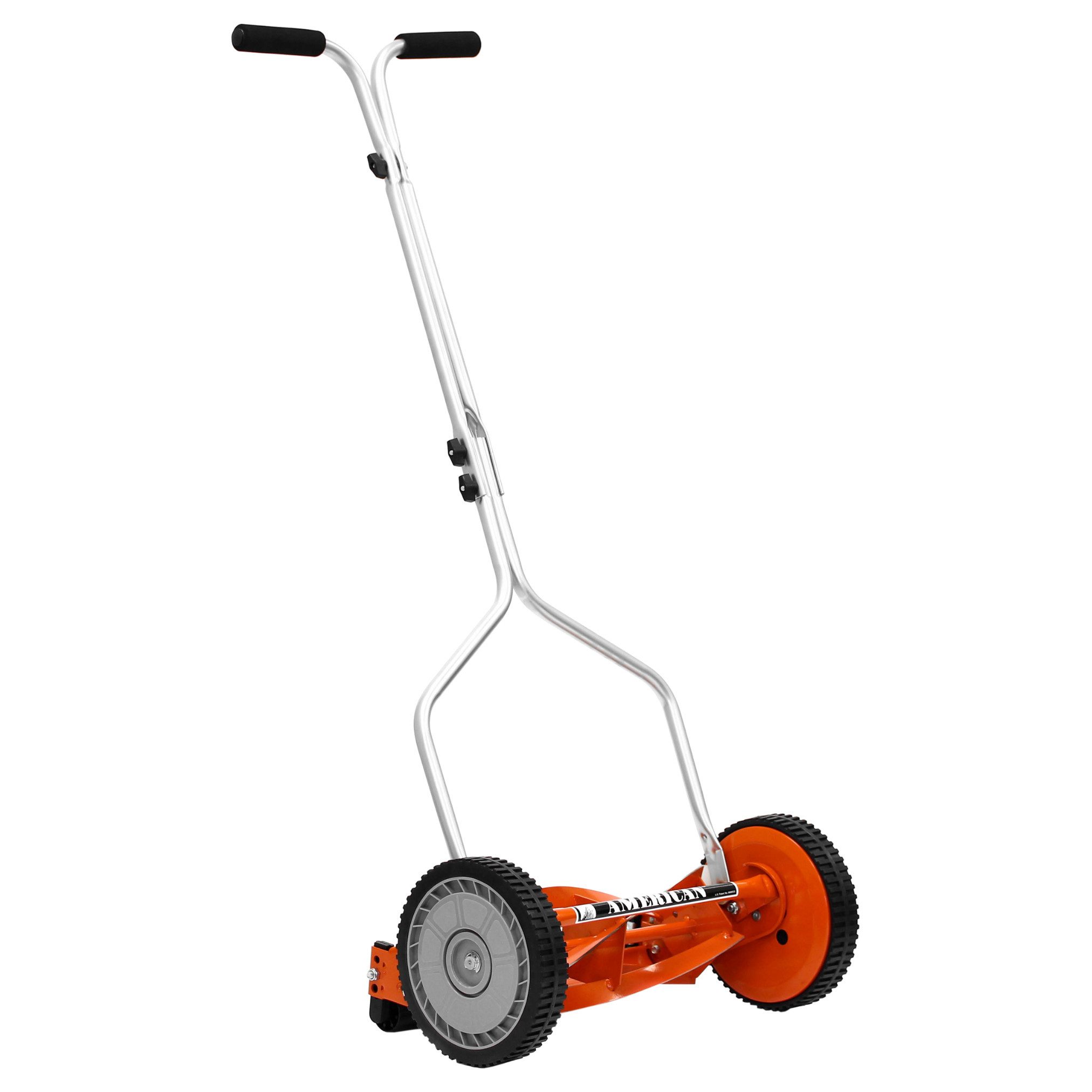 American Lawn Mower Company Spindelmäher 1204-14 Walzenmäher, 35,5 cm Schnittbreite, (Spar-Set, mit oder ohne Fangkorb), 4 Klingen Spindelrasenmäher mit oder ohne Fangkorb