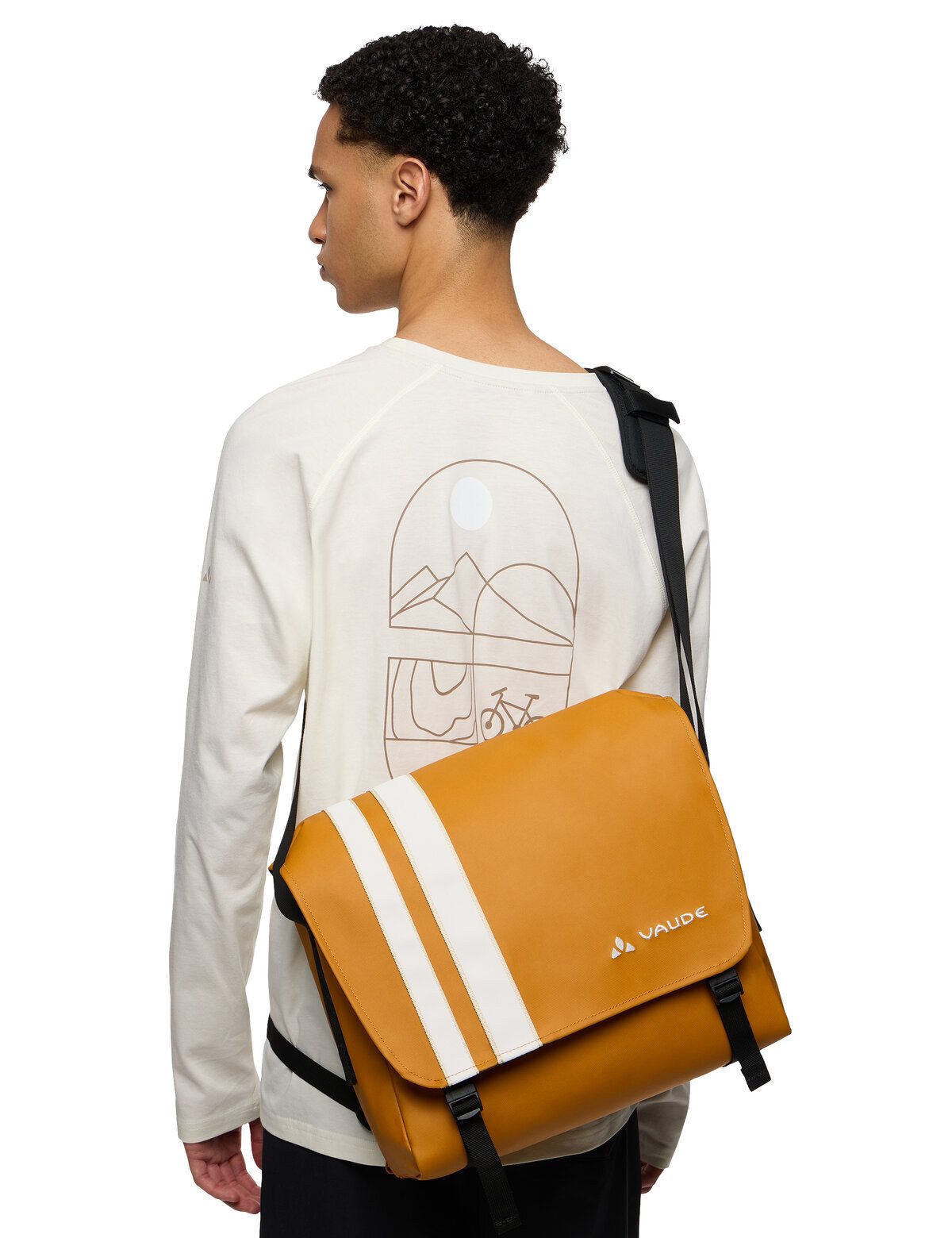 VAUDE Freizeittasche Aguni (1-tlg), Retro Umhängetasche mit einer durchdachten Innenorganisation