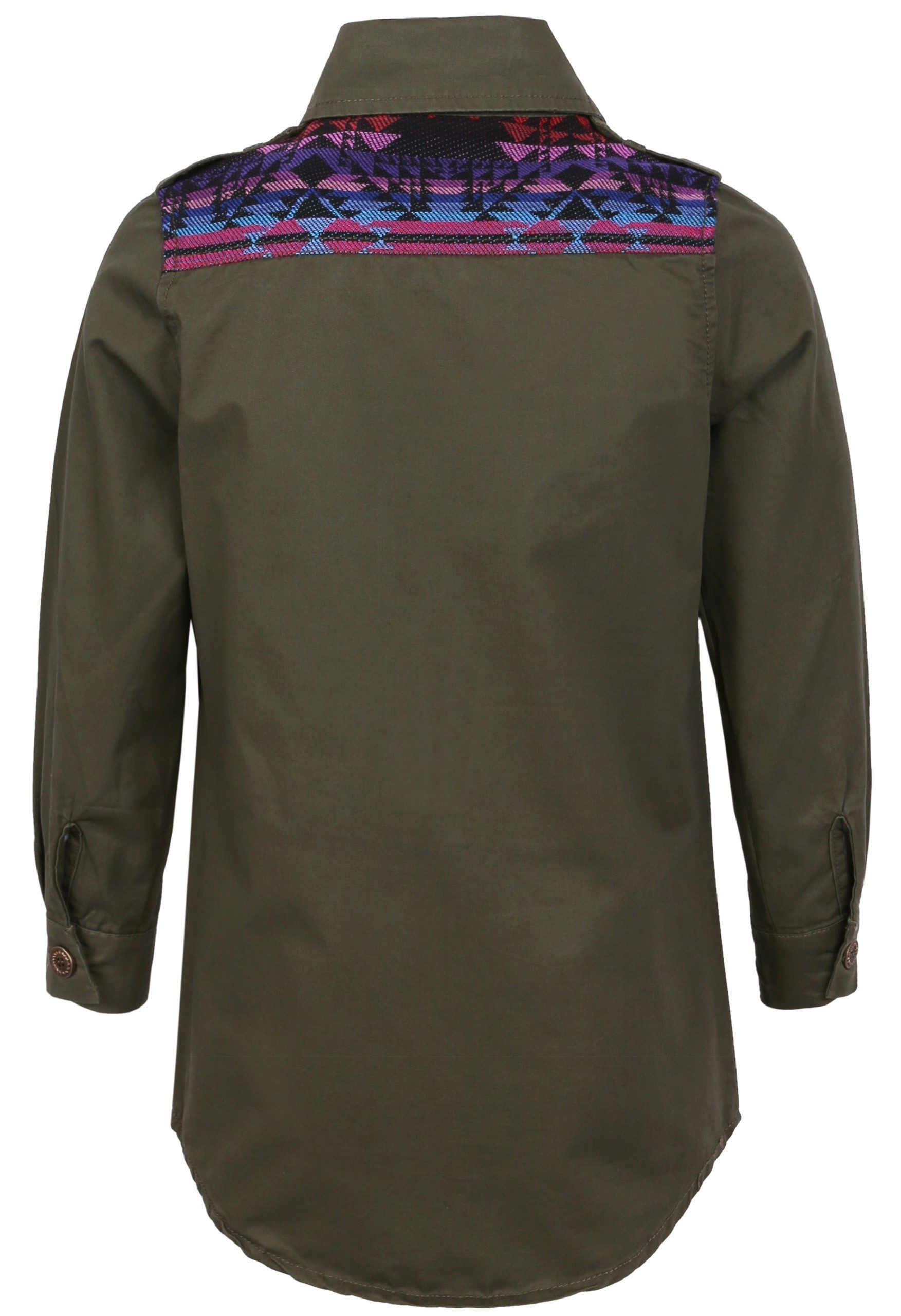 Sarcia.eu Frackhemd Khaki - Hemd + Muster 9-10 Jahre