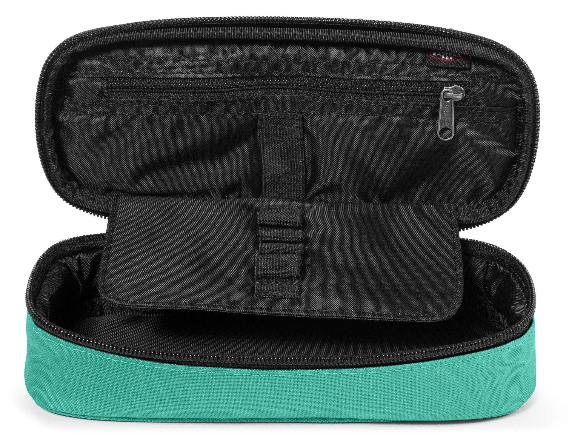 Eastpak Schreibgeräteetui OVAL SINGLE, Schulmäppchen, Federmäppchen im praktischen Design mit Logo-Patch