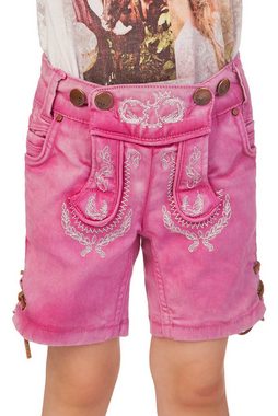 Hangowear Lederhose Trachtenjeans Kinder - COLOR KIDS - pink