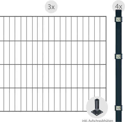 Arvotec Einstabmattenzaun, (Set), Zaunhöhe 83 cm, Zaunlänge 2 - 60 m