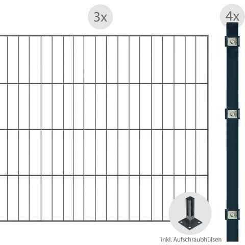 Arvotec Einstabmattenzaun, (Set), Zaunhöhe 83 cm, Zaunlänge 2 - 60 m