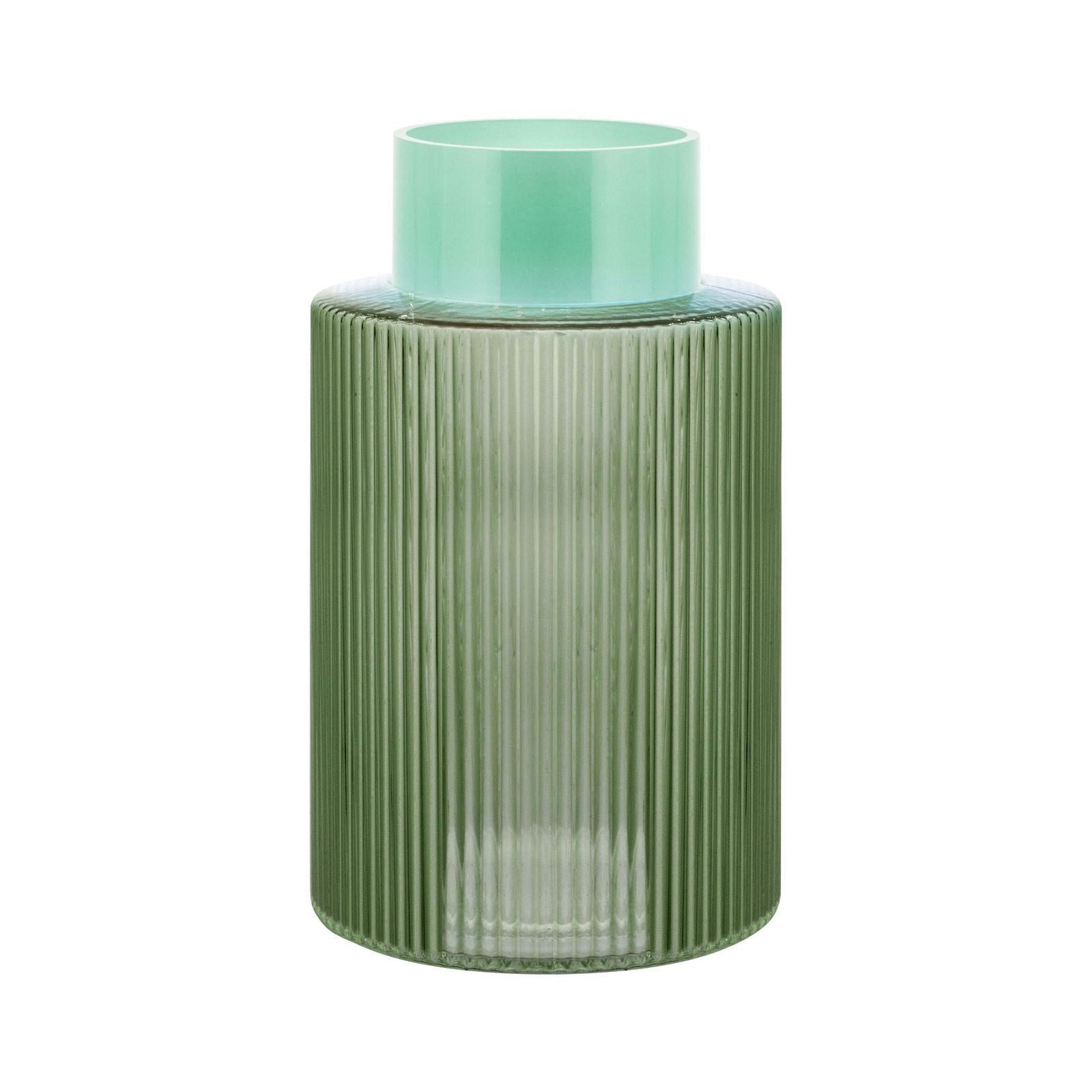 Remember Dekovase Vase Groove L green, günstig online kaufen