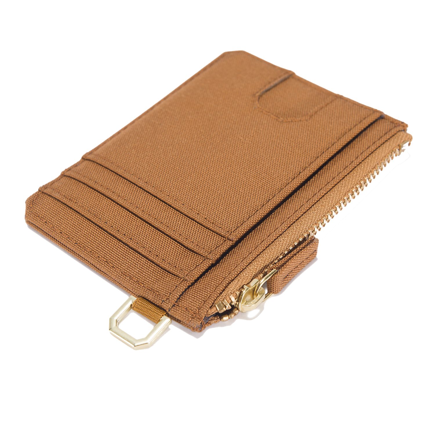 Carhartt Geldbörse Zippered Card Keeper, Dauerhaft wasserabweisendes 500 Denier Cordura® Nylon