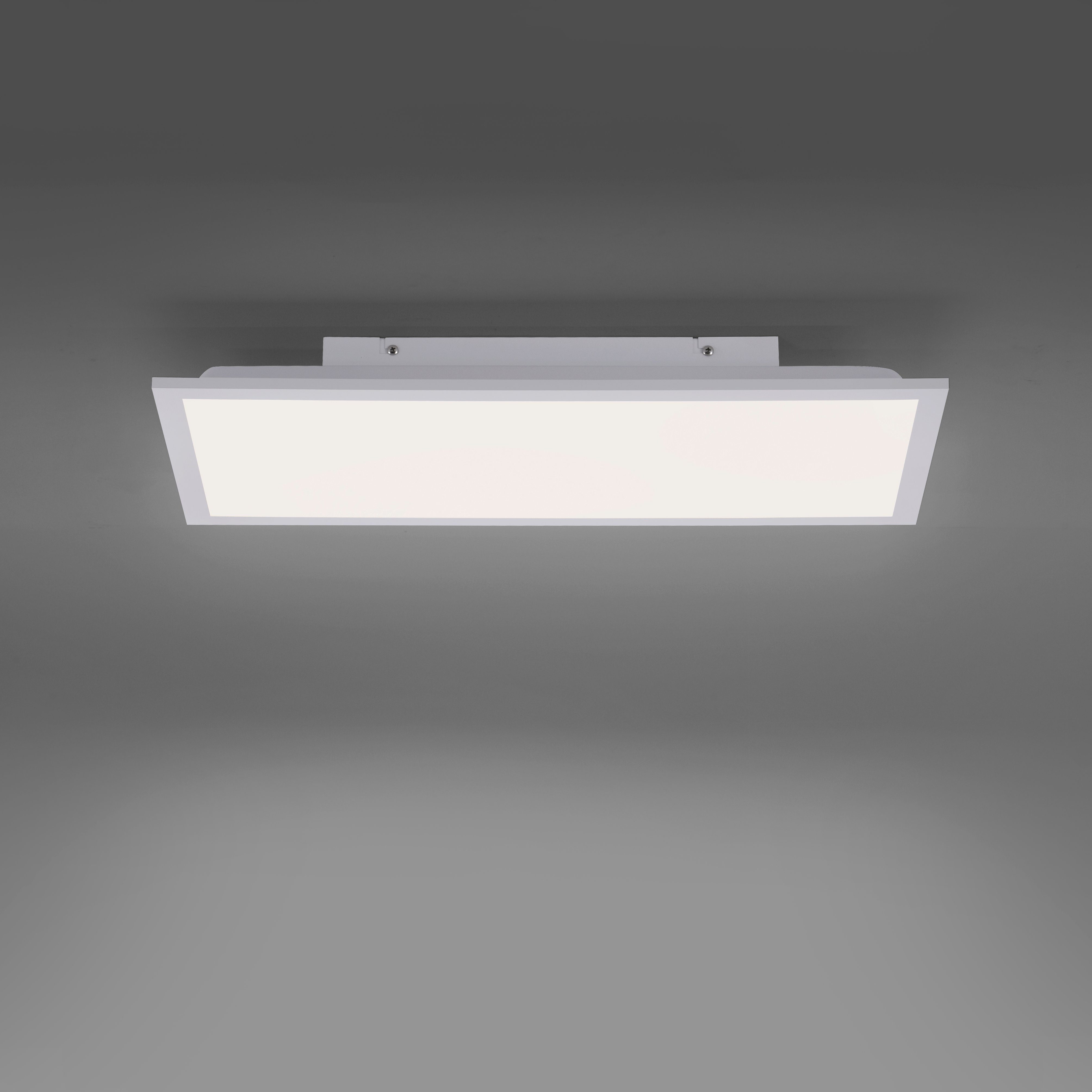 Leuchten Direkt Deckenleuchte FLEET, LED fest integriert, Neutralweiß, LED,  Bewegungsmelder