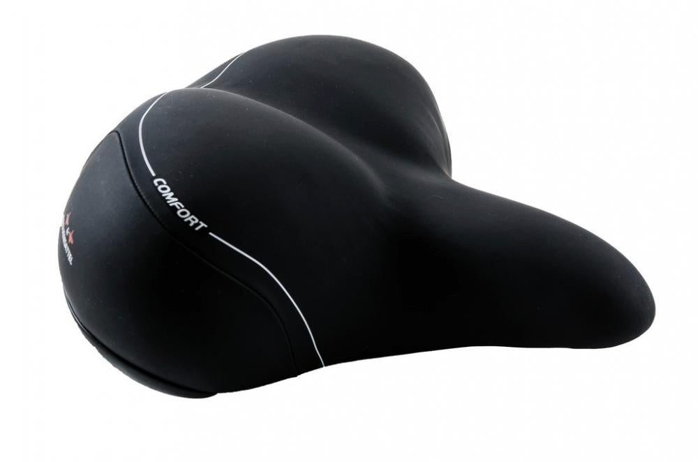 P&P Bequemsattel Fahrradsattel P&P Bequemsattel Comfort 630 schwarz Uni 265x260 mm ca. 966g