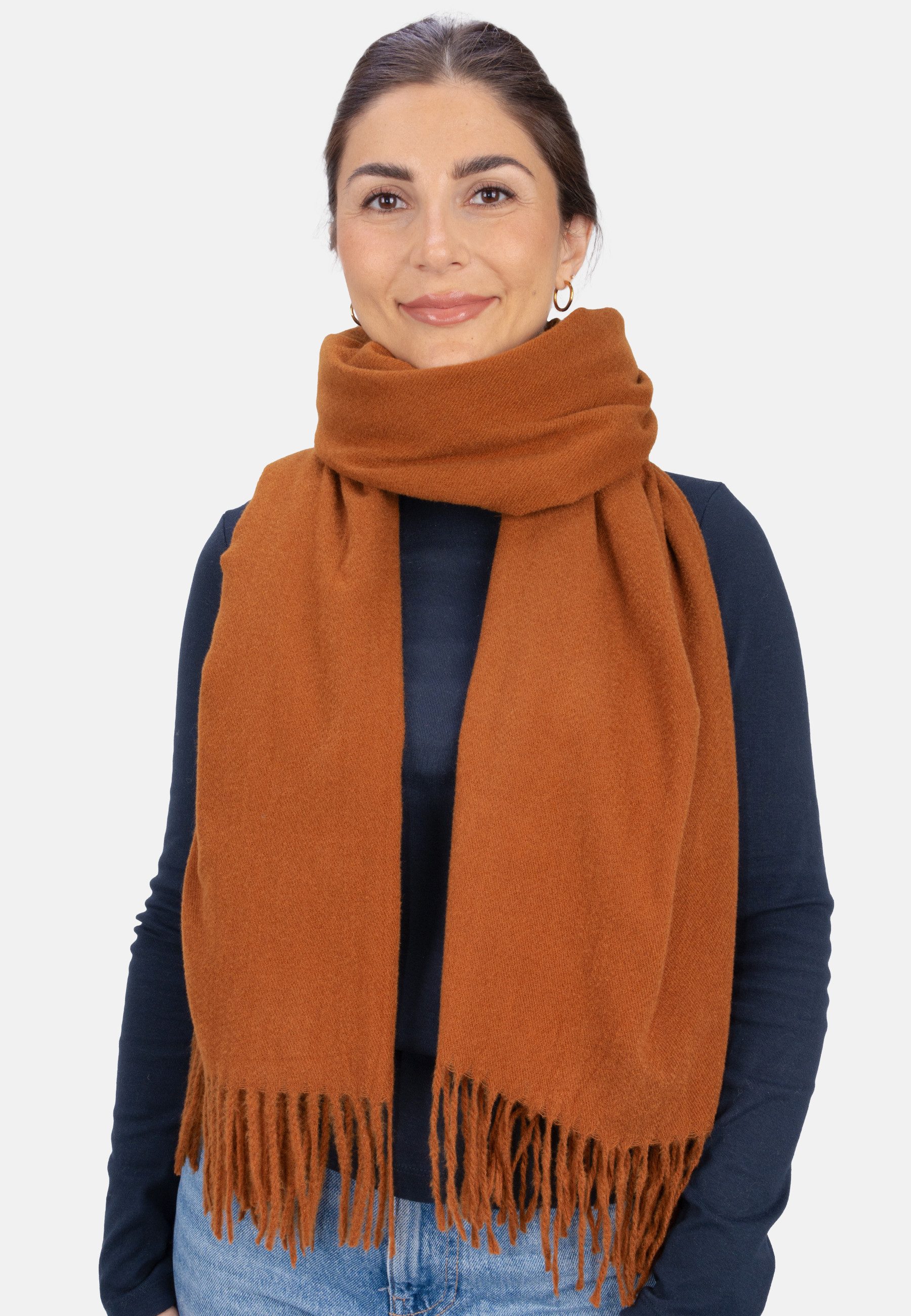 Seasons of April Schal Larissa, Weicher, leichter & kuscheliger Uni Schal a günstig online kaufen