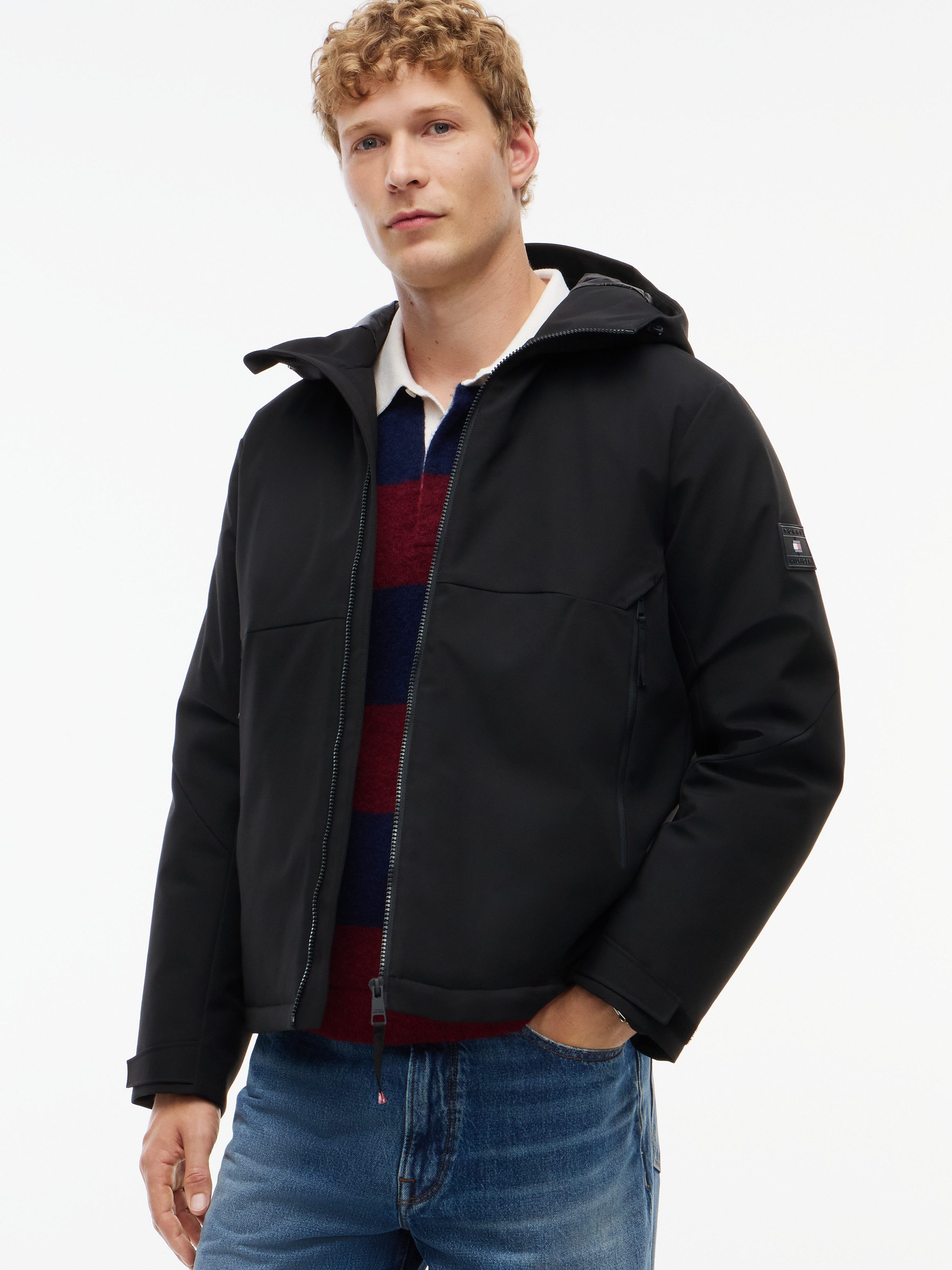 Tommy Hilfiger Kurzjacke TECH HOODED PADDED