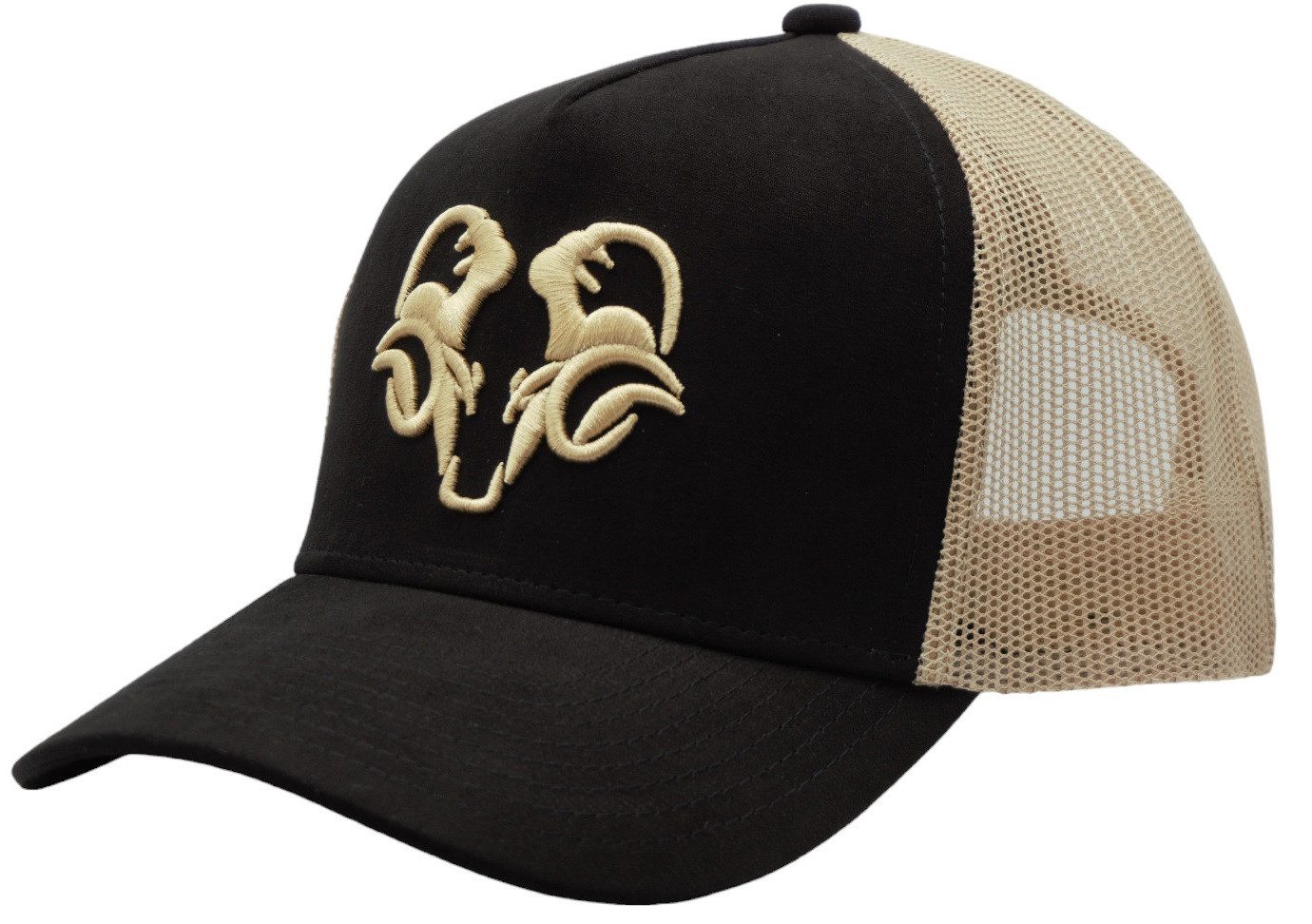 Bexxwell Trucker Cap mit 3D Logo-Stickerei, Wildleder-Optik (optimale Passf günstig online kaufen