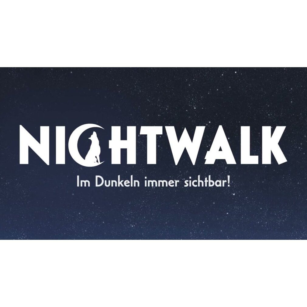 Nightwalk Hunde-Halsband Dog Safety Vest Orange Large