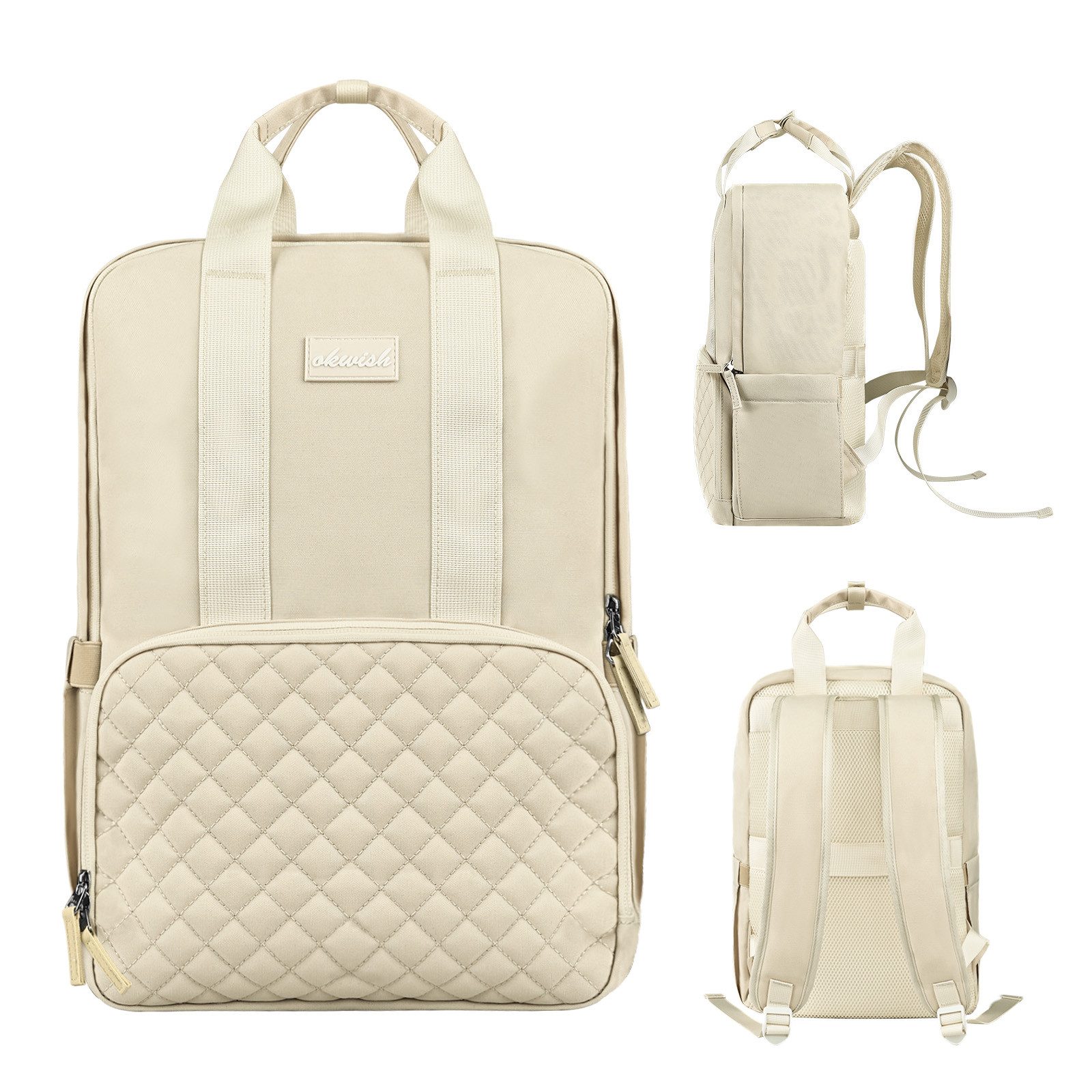 MODFU Laptoprucksack Freizeitrucksack Reiserucksack mit Gepäckgurt günstig online kaufen