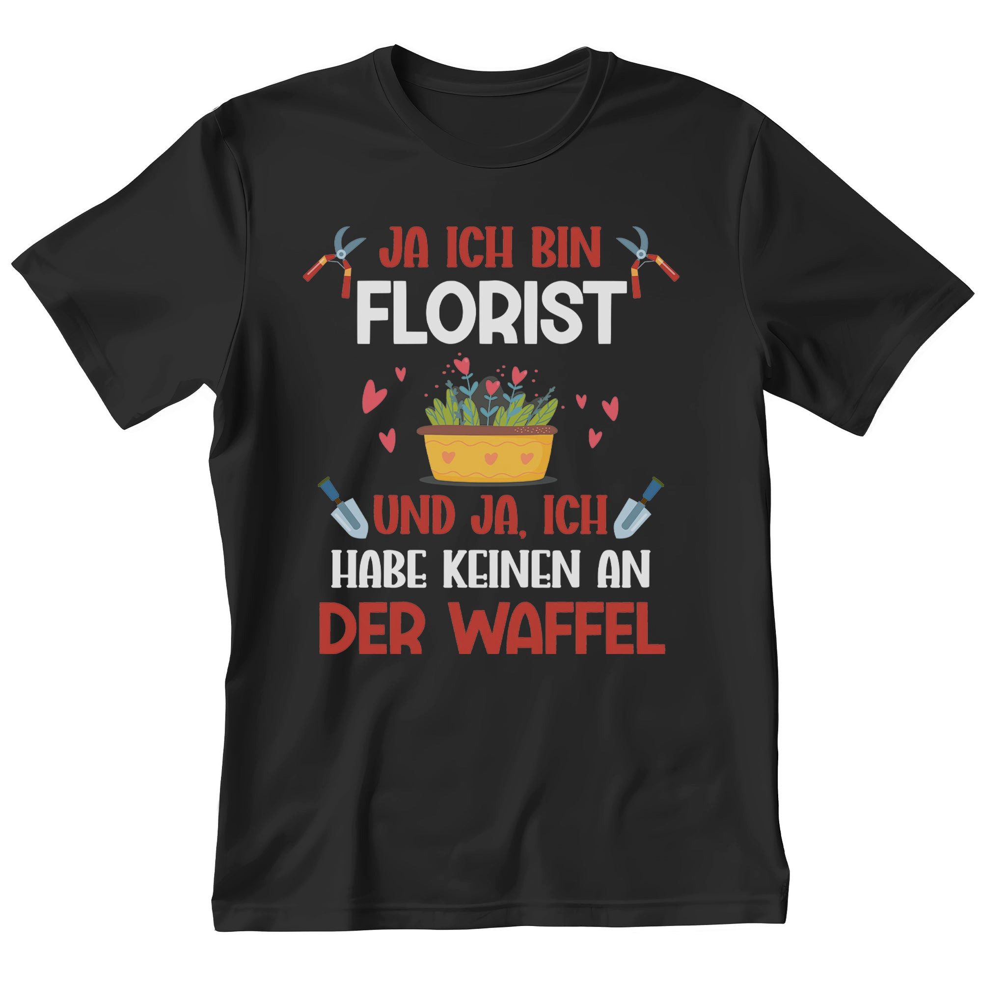 T-Shirt Florist Geschenk Männer Spruch Beruf Ausbildung Abschluss