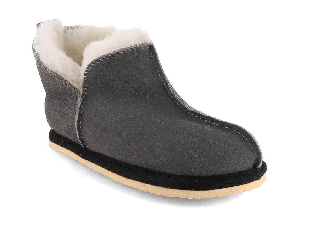 LAMMBOCK Shearlock Kids hohe Lammfell Hausschuhe für Kinder Hausschuh Winterhausschuhe aus Lammfell, temperaturregulierend