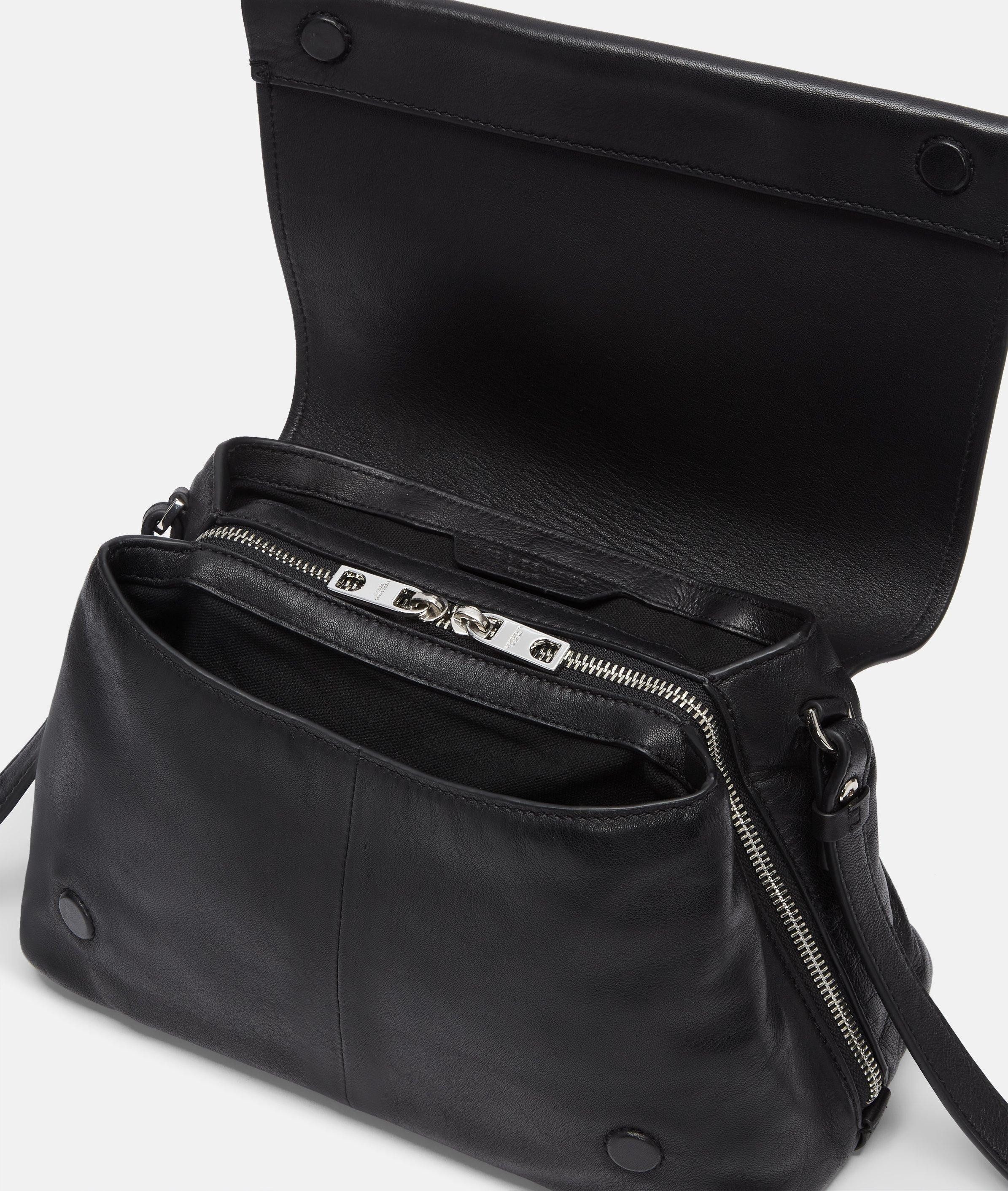 Liebeskind Berlin Umhängetasche Hera Crossbody M, Geräumige Umhängetasche aus weichem Schafsleder