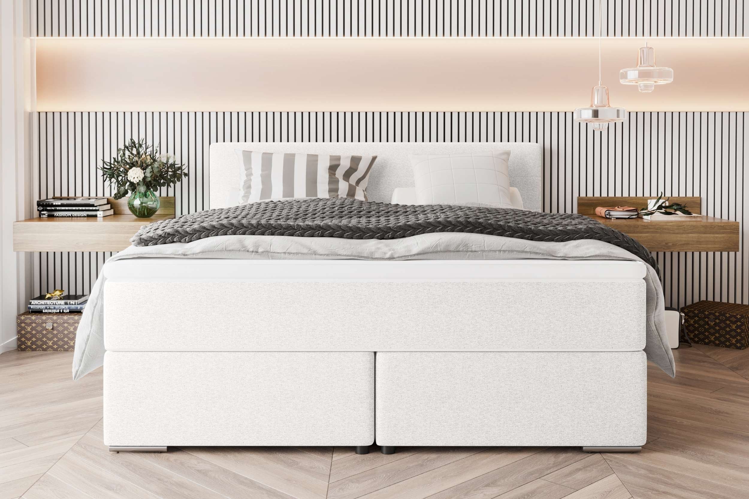 99rooms Boxspringbett Phönix (Schlafzimmerbett, Bett), mit günstig online kaufen