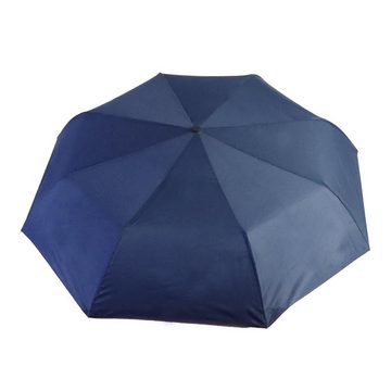 BIGGDESIGN Langregenschirm Biggdesign Moods Up Marineblauer Vollautomatik-Schirm