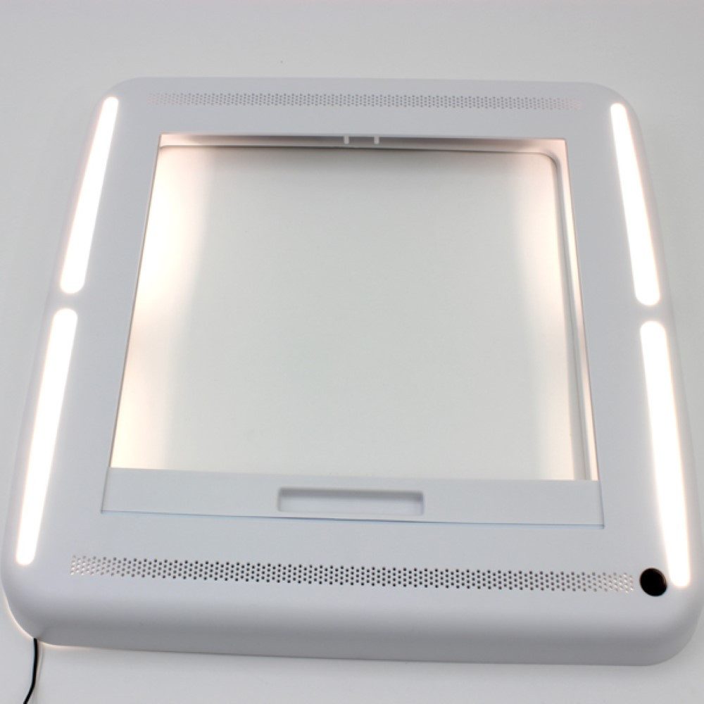 Maxxair Dachfenster MAXXFAN MAXXSHADE Plus Innenrahmen mit Rollo und LED Beleuchtung