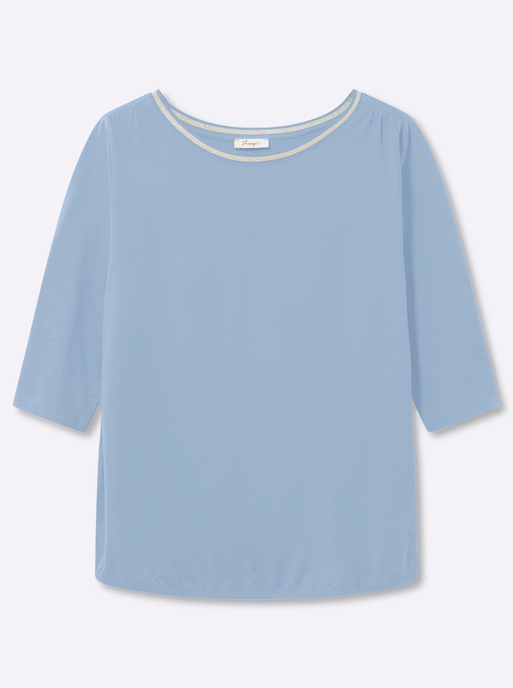 Sheego T-Shirt 3/4-Arm-Shirt 3/4-Arm – Bild 3 von 5