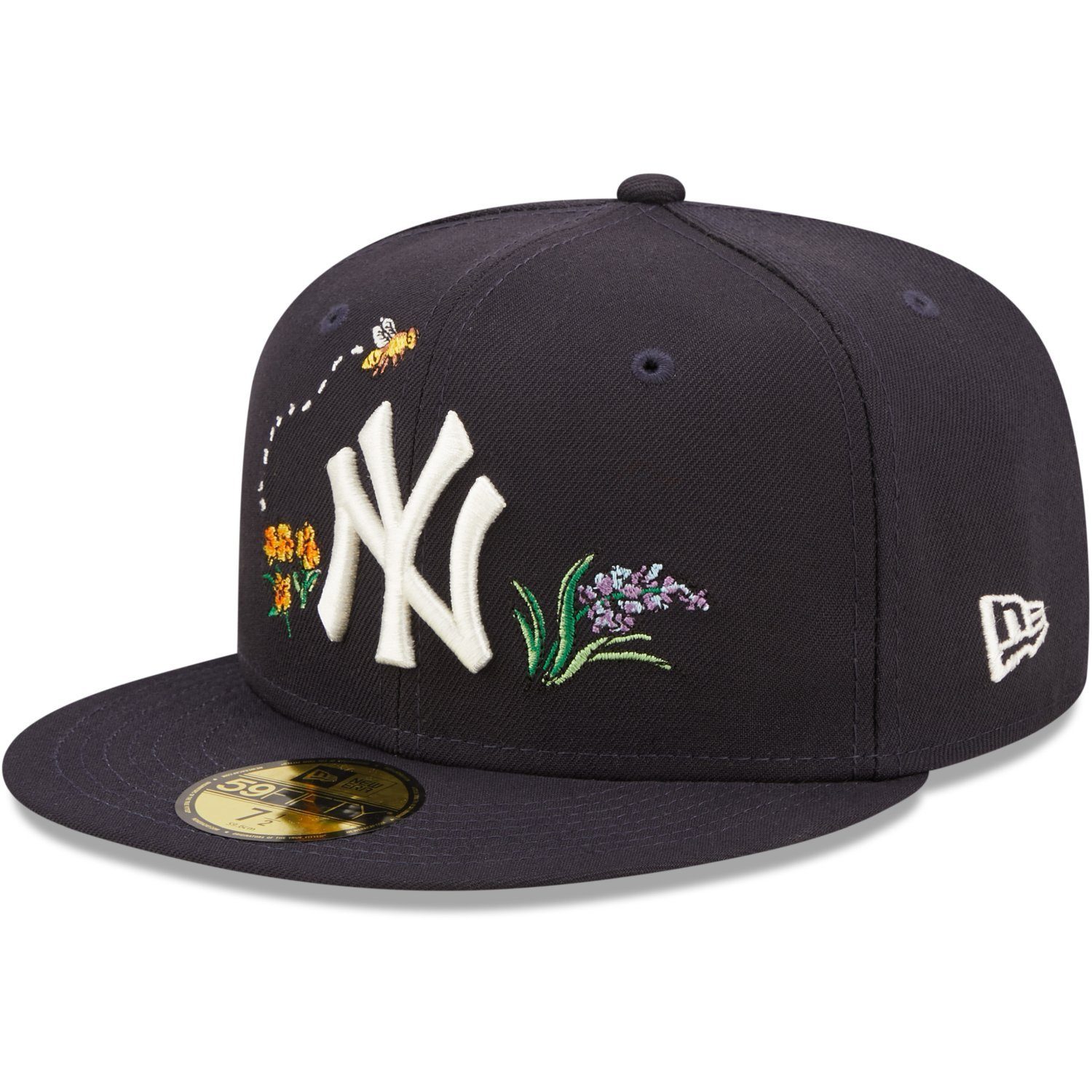 New Era Fitted Cap FLORAL York New WATER 59Fifty Yankees