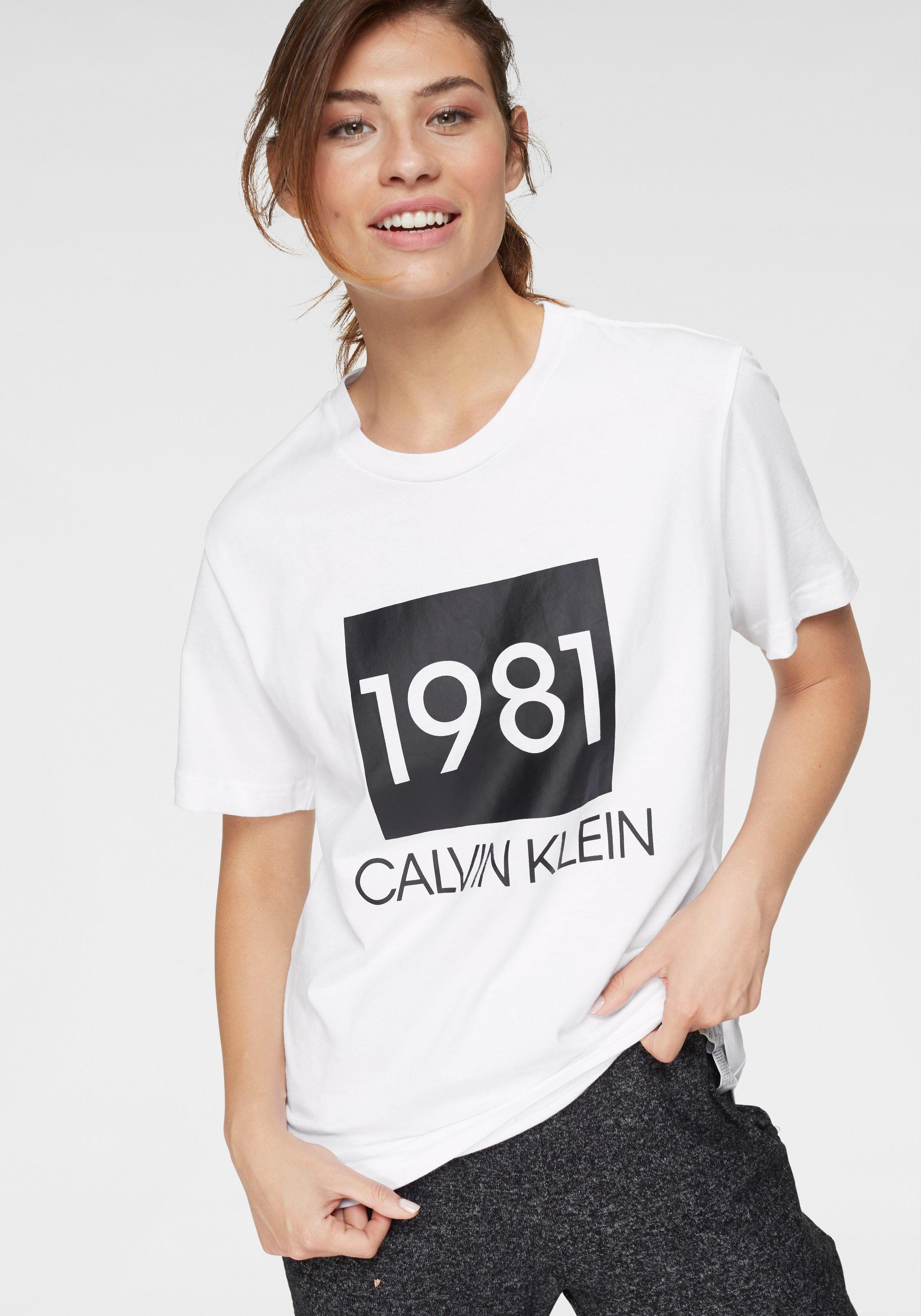 Calvin Klein T-Shirt mit Logodruck, Hochwertiges T-Shirt online kaufen |  OTTO