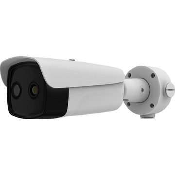 HIKVISION DS-2TD2636B-15/P Profesionelle Überwachungskamera + Wärmebild Kamera Überwachungskamera (Außenbereich, Innenbereich, mit Branderkennung, LAN IP, mit Gesichtserkennung, Fieber-Screening, mit Temperaturüberwachung 2688 x 1520 Pixel, BI Spekral Thermal, Überwachungskamera WLAN, Außen Innen, Außenbereich, Kamera Überwachung)