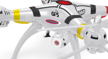 Jamara RC-Quadrocopter Payload GPS VR Drone Altitude HD (Set, Komplettset), mit Kamera