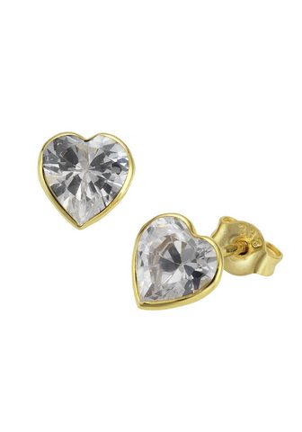 FASCINATION BY ELLEN K. Серьги-гвоздики »333/- Gelbgold ...