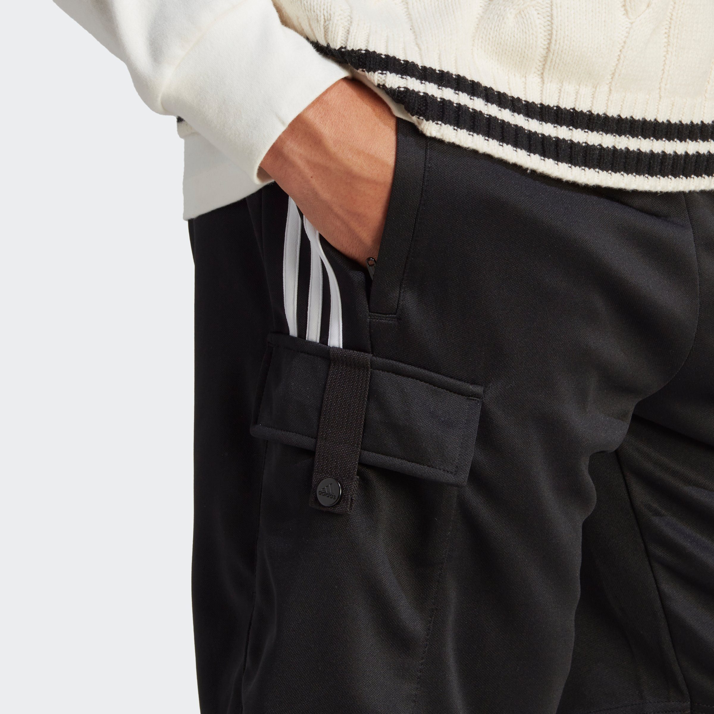 Sportswear TIRO Shorts CARGOSHORTS adidas White Black (1-tlg) /