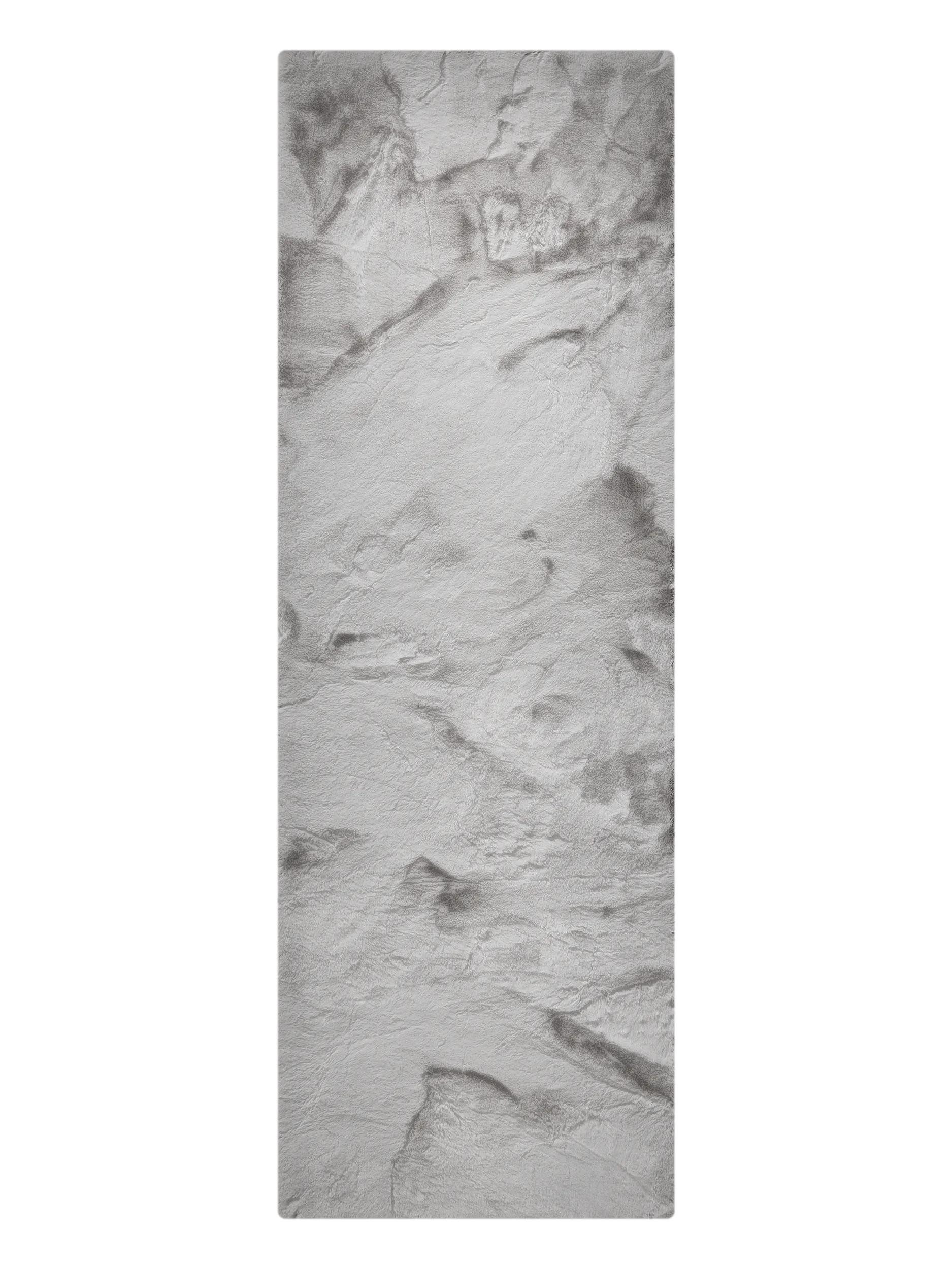 benuta Fellteppich Dave, rechteckig, Höhe: 21 mm, Teppich Wohnzimmer, Schlafzimmer, Esszimmer, Flur, Kunstfaser, Cozy