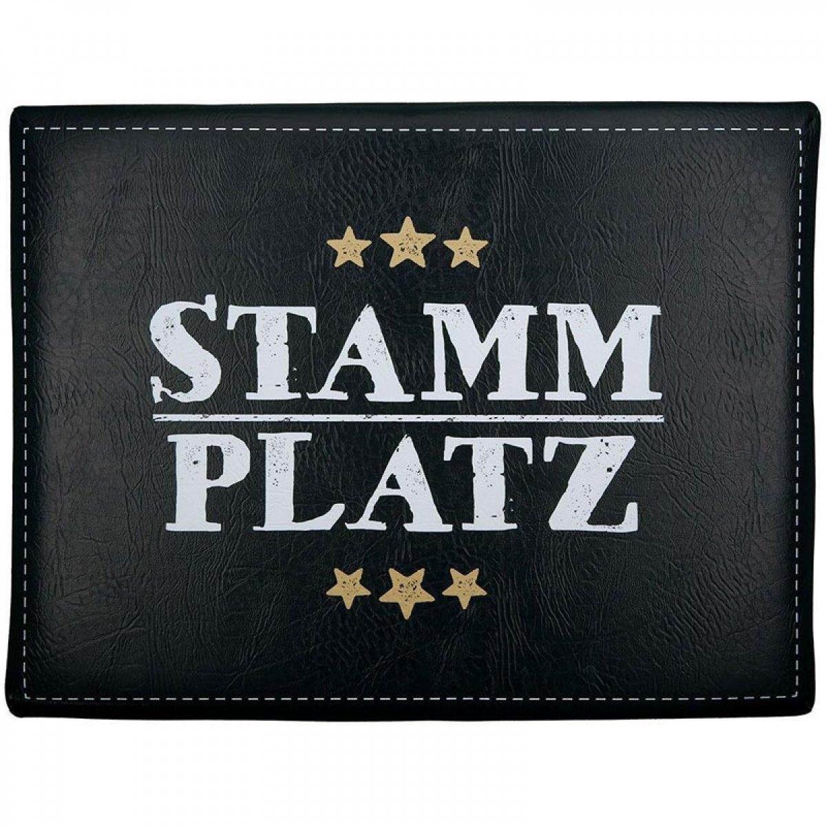 GILDE Kopfkissen Sitzpolster für Bierkästen Stammplatz