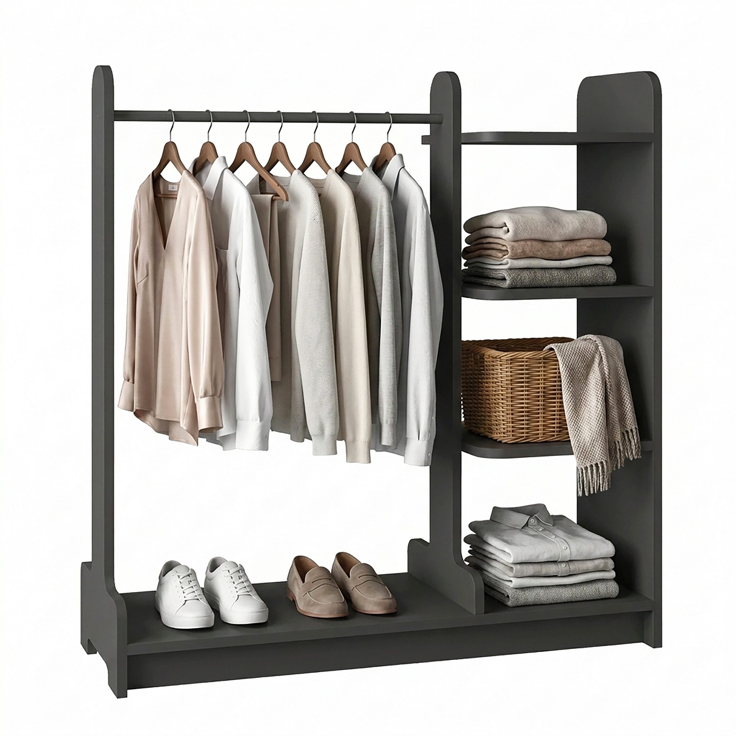 VCM Kleiderschrank Lempu L 110x106x35cm (1-St)
