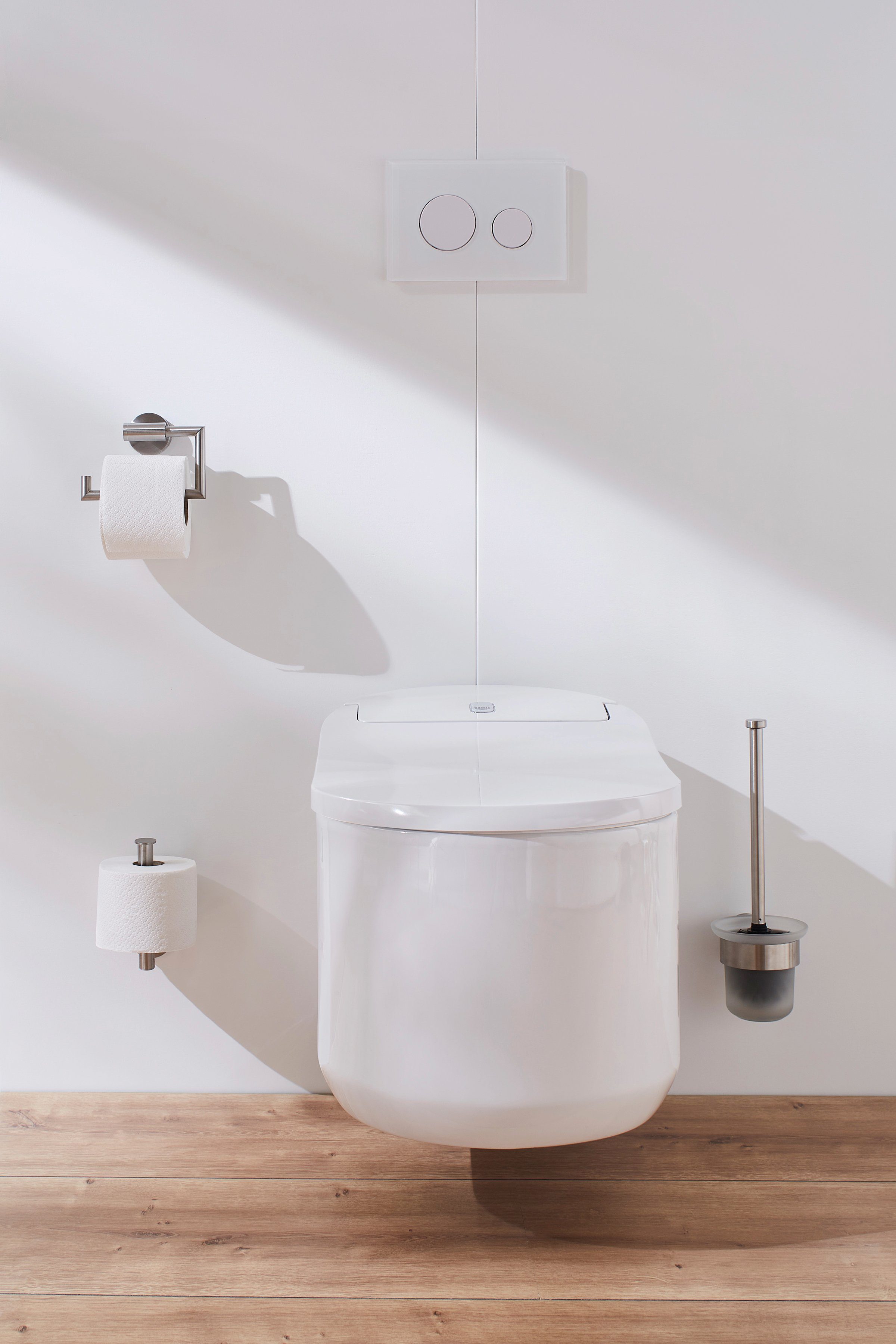 Kleine Wolke Toiletten-Ersatzrollenhalter Allegra, Edelstahl günstig online kaufen