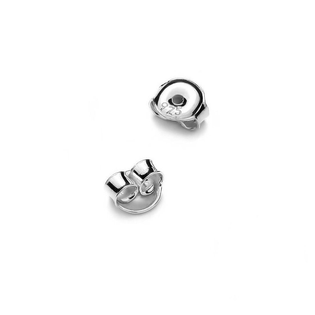 Goldene Hufeisen Paar Ohrstecker Damen echter Blautopas Ohrstecker 925 Sterlingsilber mit Edelsteine, Edelsteinschmuck für Damen