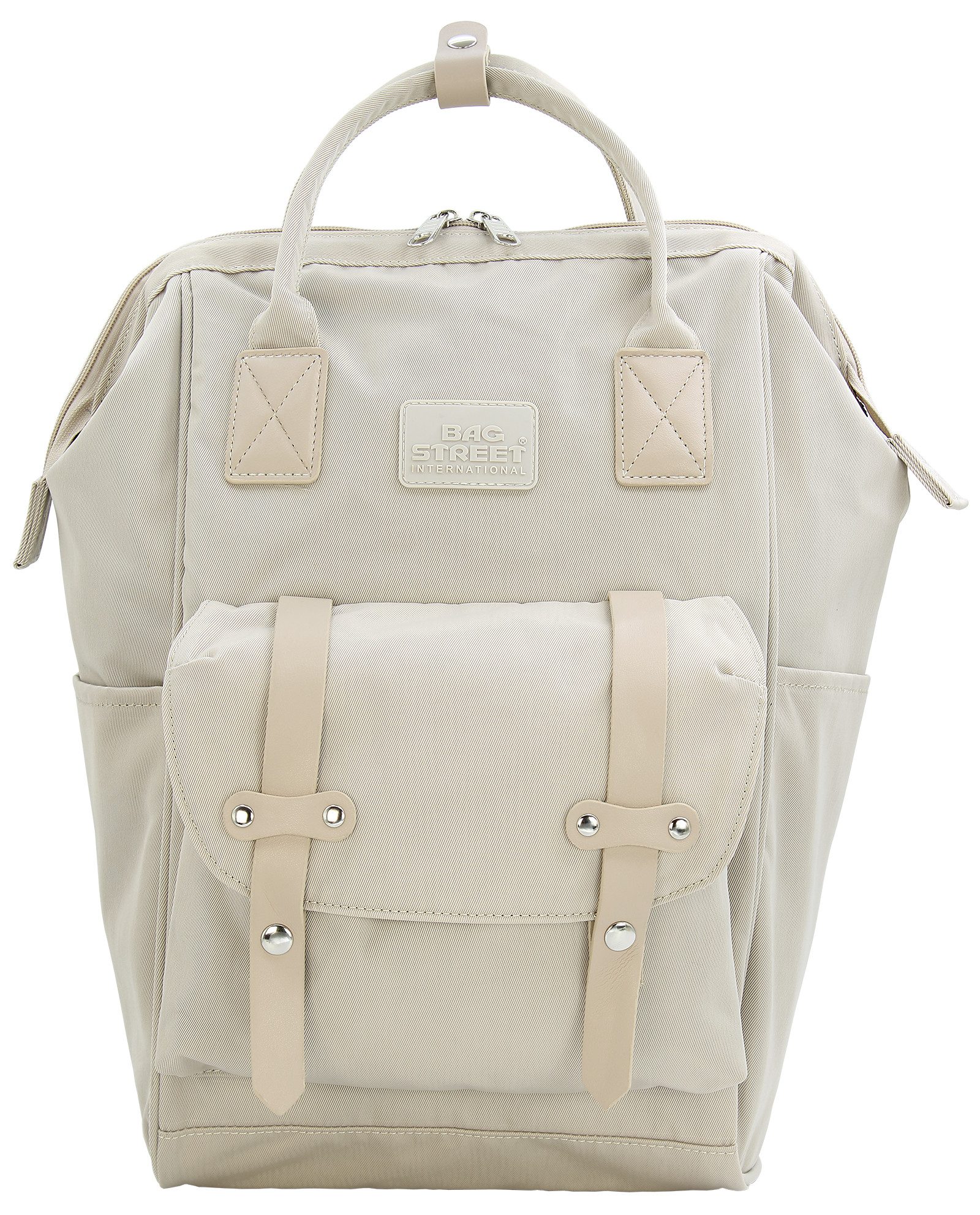 BAG STREET INTERNATIONAL Cityrucksack - Damen Daypack Rucksack, 16 Liter – Freizeit Schule Büro