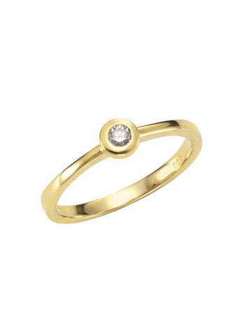 Кольцо »585/- Gelbgold Brillant&...