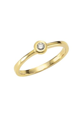 OROLINO Кольцо »585/- Gelbgold Brillant&...