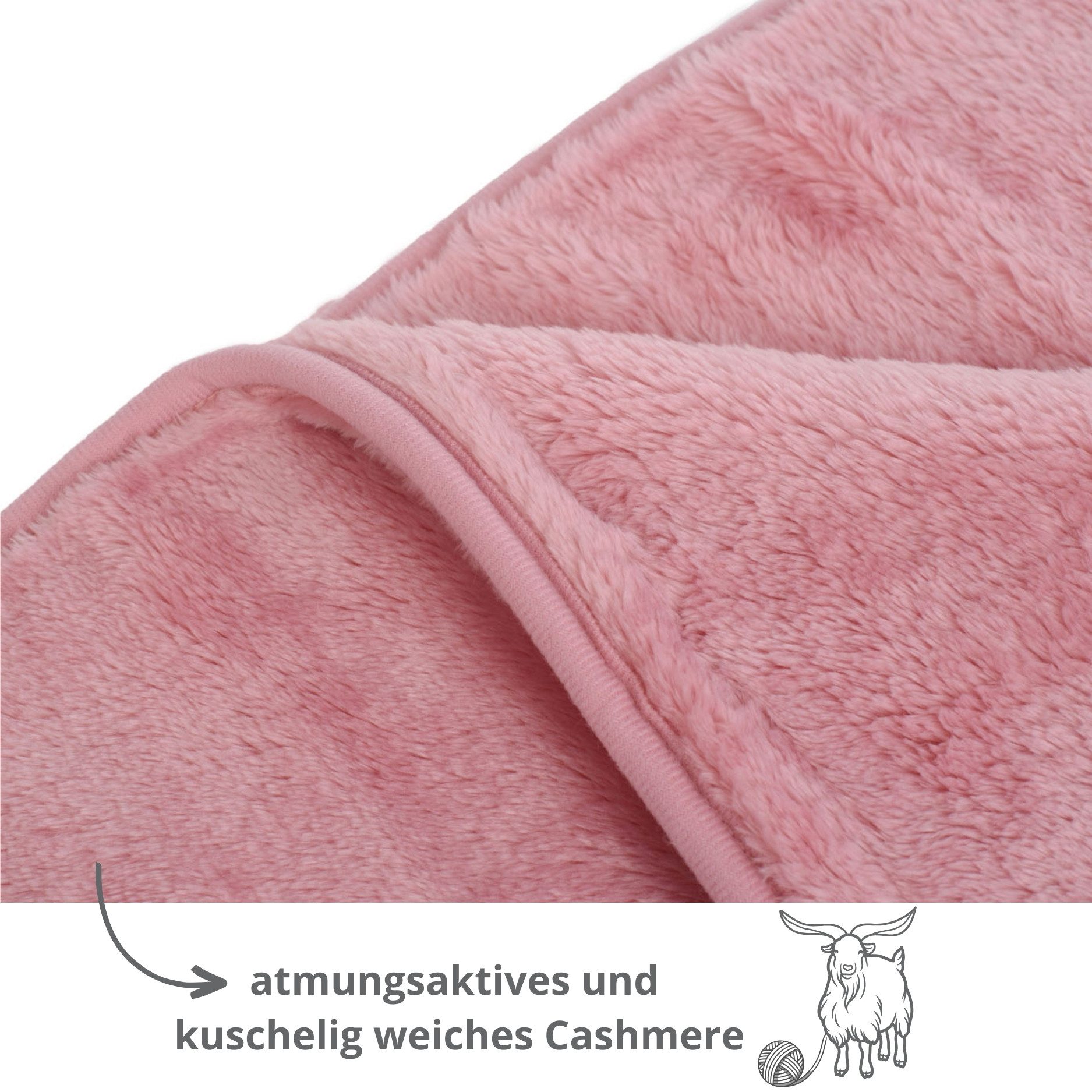 Wohndecke Kuscheldecke Cashmere Feeling, liebling, wärmeisolierend, günstig online kaufen