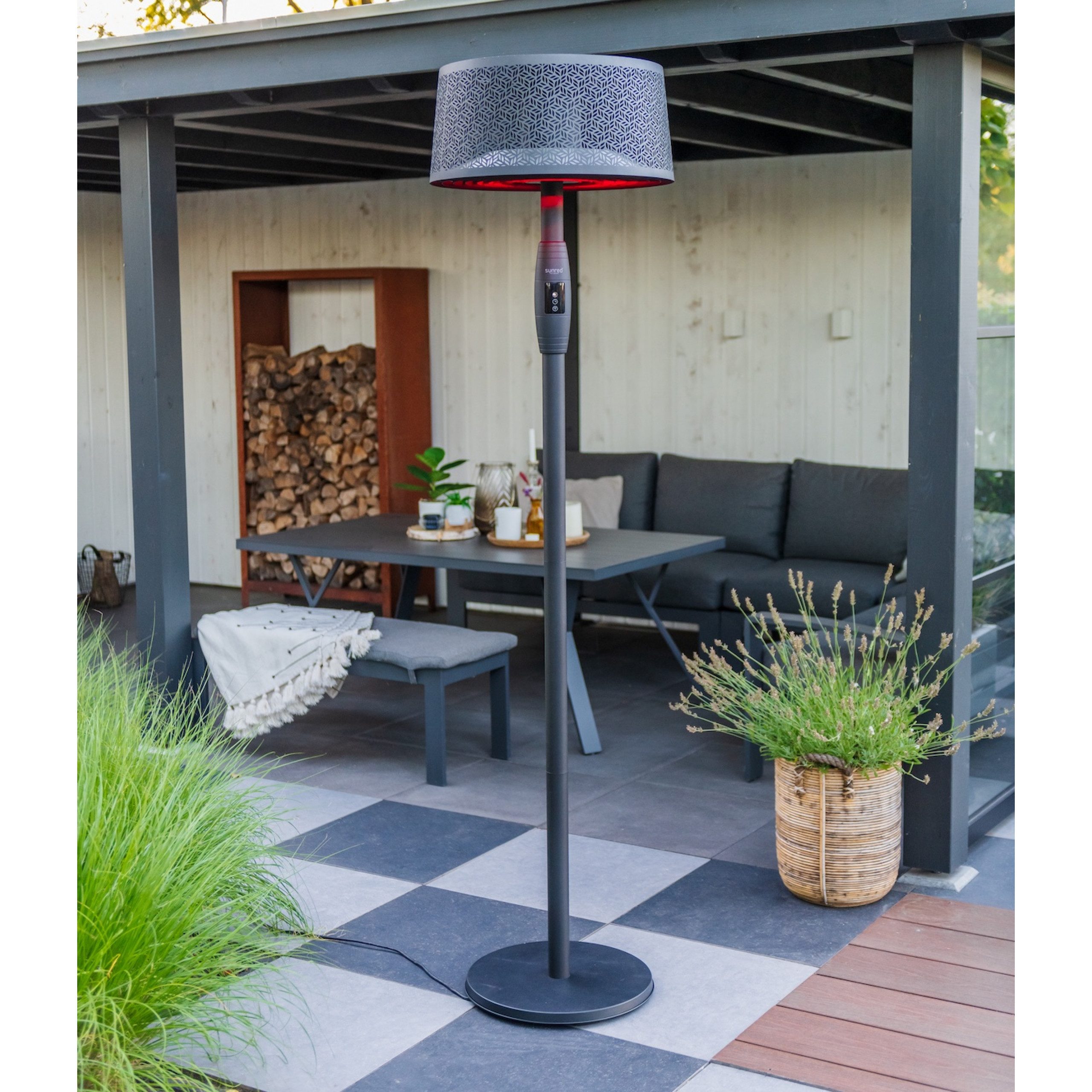 SUNRED® heat systems Heizstrahler SUNRED® Stand-Infrarot-Heizstrahler Artix Moderna Ultra Standing – Bild 5 von 5