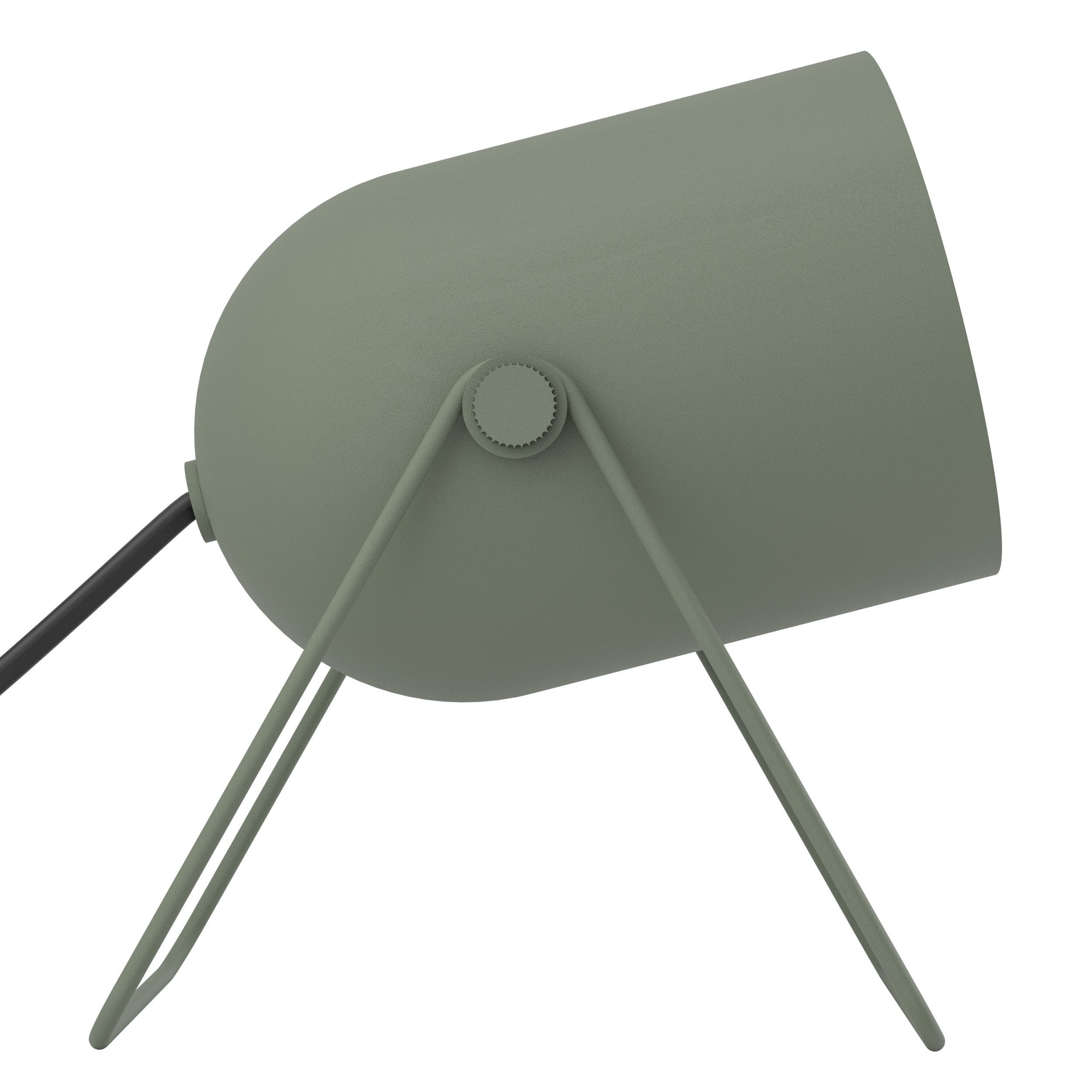 EGLO Tischleuchte TILSTON Tischlampe - Stahl - E14 - 1X8W - IP20, Ein-/Ausschalter, ohne Leuchtmittel, Nachttischlampe, Leselampe, Wohnzimmerlampe, L12,5 x B10, – Bild 3 von 5