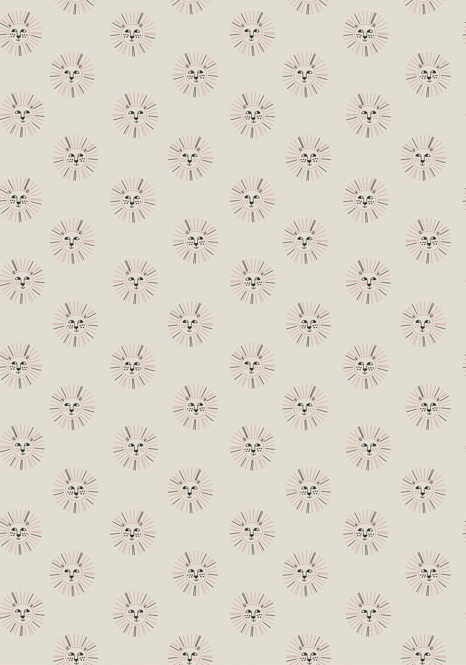 Fototapete Leo in Beige, Roomblush - RB347